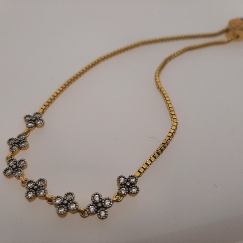 Freida Rothman Signature Clover Strand Adjustable Bracelet